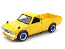 KYOSHO 京商 MS32528Y　MAISTO 1/24 ダットサン 620 ピックアップ イエロー