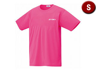 ヨネックス YONEX ドライTシャツ Sサイズ (ネオンピンク) 16500-705