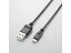 ELECOM 쥳 microUSB֥/2A//̿/0.8m/֥å MPA-AMBX2U08BK