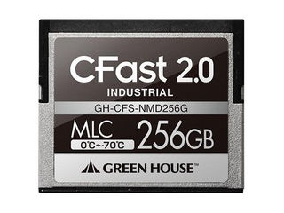 GREEN HOUSE/グリーンハウス CFast(工業用) 256GB GH-CFS-NMD256G GREEN HOUSE/グリーンハウス CFast(工業用) 256GB GH-CFS-NMD256G