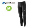 Phiten/ファイテン JF590004 SPORTS SPATS ロング (吸汗速乾) 【Mサイズ】 (ブラック)