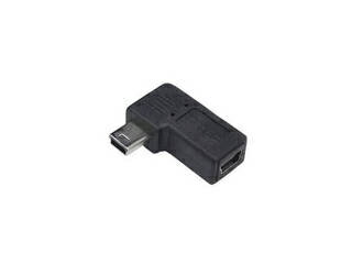 変換名人 変換名人 変換プラグ USB mini5pin 左L型(フル結線) USBM5-LLF