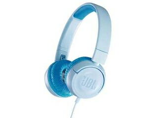 JBL ジェイビーエル ヘッドホン ジュニア300 クリアブルー JBLJR300BLU ・φ3.5mm ミニプラグ