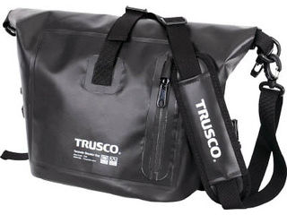 TRUSCO/トラスコ中山 防水ターポリンショルダーバッグ ブラック TSB-BK