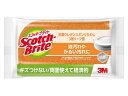3M スリーエム スコッチブライト キッチンスポンジ 抗菌 リーフ型 オレンジ SS-72KE(3)