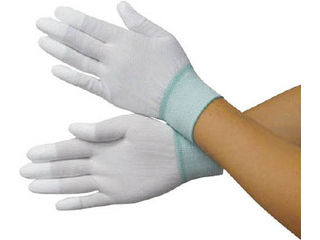 BLASTON/ブラストン PU指先コートポリエステルニット手袋Mサイズ (10双入) BSC-SM110-M