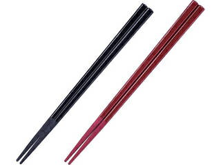 ENTEC エンテック 千羽鶴No.853ナイロン箸19.5cmエンジ