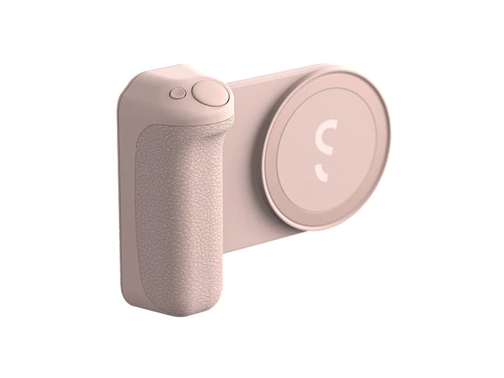 ShiftCam SnapGrip MagSafe対応ワイヤレスシャッター付カメラグリップ シャンパン SG-IN-PK-EF 1