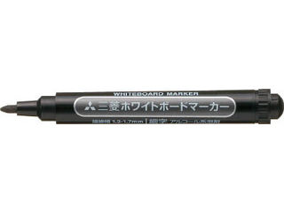 uni/三菱鉛筆 ホワイトボードマーカー 細字 黒 PWB2M.24
