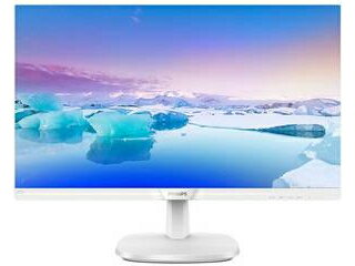 PHILIPS フィリップス フルHD対応21.5型液晶ディスプレイ 5年保証(DP/HDMI/スピーカー) 223V7QJAW/11 ホワイト 単品購入のみ可（同一商品であれば複数購入可） クレジットカード決済 代金引換決済のみ