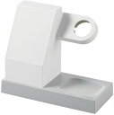 ELECOM エレコム 3in1マグネットワイヤレス充電スタンド 7.5W+5W+Apple Watch ホワイト W-MS06WH