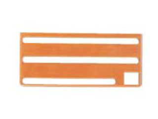 EBM 江部松商事 HACCP包丁差用カラープレート　B（横）タイプ　ブラウン