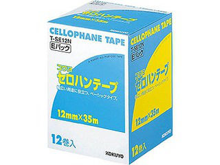 KOKUYO コクヨ セロハンテープお徳用Eパック 12mmX35m 12巻入り T-SE12N 納期にお時間がかかる場合があります