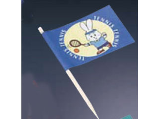 Daikoku 大黒工業 ランチ旗　テニス（200本入） 【お子様ランチ】【パーティ】【kidsplate】【lunchhata】【豪華】【盛り付け】【子供】