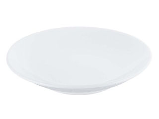 磁器　中華・洋食兼用食器　白フカヒレ皿　7inch