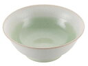 磁器 中華食器 釉彩若草 高台丼 6.8寸