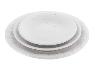 モダンホワイト　丸皿　3．5寸