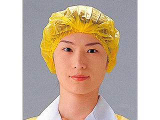 Pal パル モブキャップ（100枚入）D93610（W）イエロー