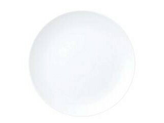 おぎそチャイナ ミート皿 21cm 3282 ホワイト