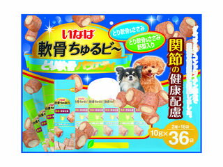 INABA いなばペットフード いなば 軟骨ちゅるビ〜 とり軟骨バラエティ 10g×36袋
