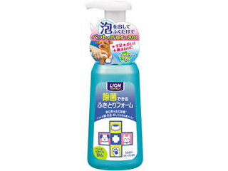 LION PET ライオン商事 ペットキレイ除菌できる ふきとりフォーム 250ml