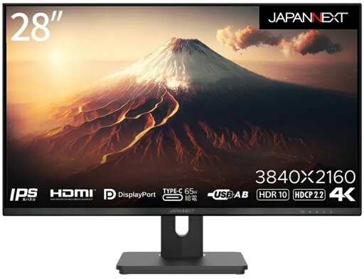 JAPANNEXT ジャパンネクスト IPSパネル採用 4K対応28型ワイド液晶ディスプレイ DP/Type-C/スピーカー 2年保証 JN-IPS282UHDR-C65W 単品購入のみ可(同一商品であれば複数購入可) クレジットカード決済 代金引換決済のみ JAPANNEXT ジャパンネクスト IPSパネル採用 4K対応28型ワイド液晶ディスプレイ DP/Type-C/スピーカー 2年保証 JN-IPS282UHDR-C65W 単品購入のみ可(同一商品であれば複数購入可) クレジットカード決済 代金引換決済のみ