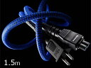 Zonotone ゾノトーン 6N2P-3.5 Blue MEGANE 1.5m ハイエンドめがねタイプ2P電源ケーブル※画像はイメージです。(2)