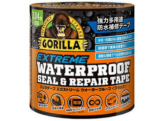 KURE 呉工業株式会社 強力多用途防水補修テープ GORILLA ゴリラテープ エクストリーム ウォータープルーフ NO1782 補修 応急措置 テント タープ キャンプ アウトドア 防災 屋根 外壁 水周り 浮き輪 プール