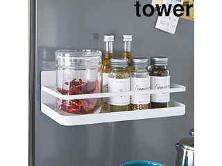 yamazaki　tower YAMAZAKI 山崎実業 tower タワー マグネットスパイスラック ホワイト (2522) tower-k