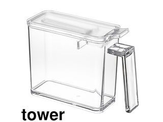 yamazaki　tower YAMAZAKI 山崎実業 tower タワー 調味料ストッカー S ホワイト (2867) tower-k