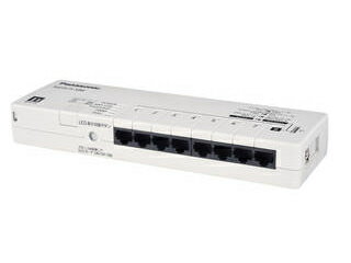 パナソニックLSネットワークス 10/100Mbps 8ポート スイッチングハブ Switch-S8E PN210808 単品購入のみ可（同一商品であれば複数購入可） クレジットカード決済 代金引換決済のみ