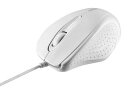 BUFFALO バッファロー 有線IR LEDマウス 3ボタン 簡易パッケージ ホワイト BSMRU21WHZ(2)