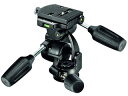 Manfrotto マンフロット 808RC4(ブラック) 標準3ウェイ雲台 クイックリリースプレート付き