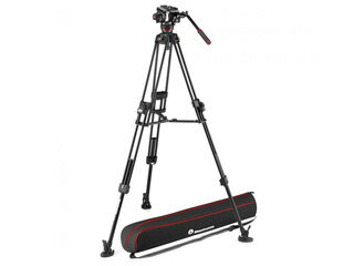 Manfrotto マンフロット MVK504XTWINFA　504Xビデオ雲台+645FASTアルミ三脚