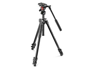 Manfrotto マンフロット MK290LTA3-V ビデオ三脚キット 290LIGHT ＋ MVH400AH