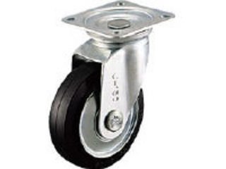 SISIKU シシクアドクライス スタンダードプレスキャスター ゴム車輪 自在 75径 WJ-75