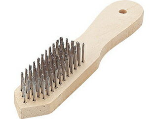 TRUSCO トラスコ中山 剣先型5行ブラシ ステンレス線 TB-5033