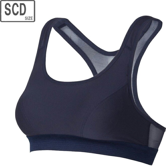 C3fit/シースリーフィット 【レディース】メッシュスポーツブラ 【スモークネイビー2】【SCDサイズ】 3FW88101-NN