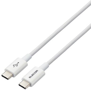 ELECOM エレコム USB Type-Cケーブル/USB PD対応/やわらか耐久/1.2m/ホワイト MPA-CCYS12NWH ELECOM エレコム USB Type-Cケーブル/USB PD対応/やわらか耐久/1.2m/ホワイト MPA-CCYS12NWH