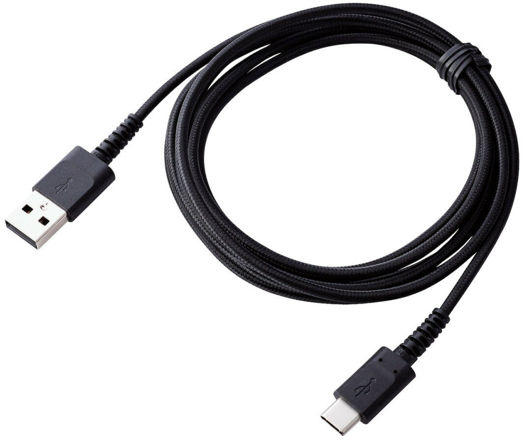 ELECOM エレコム 高耐久USB Type-Cケーブル 2.0m ブラック MPA-ACS20NBK
