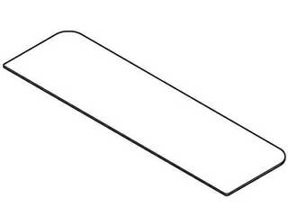 Panasonic パナソニック 空気清浄機用ルーバ(後) (ダークグレー) FFJ1200099