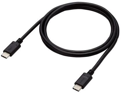 ELECOM エレコム USB Type-C to USB Type-Cケーブル/スタンダード/USB PD対応/100W/1.0m/ブラック MPA-CC5P10BK