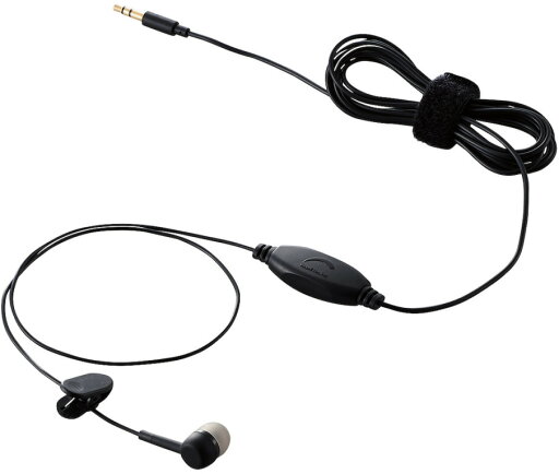 ELECOM エレコム TV用ヘッドホン(スタンダード)カナルタイプ 3m EHP-TV11CM3BK ブラック ELECOM エレコム TV用ヘッドホン(スタンダード)カナルタイプ 3m EHP-TV11CM3BK ブラック