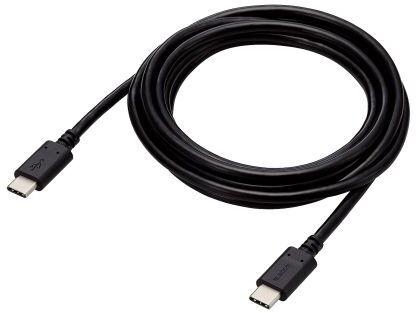 ELECOM エレコム USB Type-C to USB Type-Cケーブル/スタンダード/USB PD対応/100W/2.0m/ブラック MPA-CC5P20BK