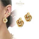 orelia IA y݌ɌIz sAX S[hJ[ Statement Interlocking Earring ORE26014