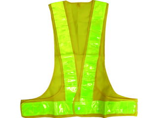 MIZUKEI ミズケイ 安全ベスト/70mmタイプキングサイズ(黄/黄) 5917626