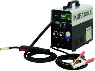 IKURA 育良精機 インバータ半自動溶接機 200V(40058) ISK-SA120P
