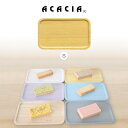 ACACIA アカシア ウッドプレート 【S】 【 イエロー 】 WOODEN PLATE AA-001YE
