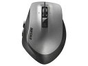 BUFFALO バッファロー 無線 レーザー プレミアムフィットマウス Mサイズ ブラック BSMLW500MBK(2)