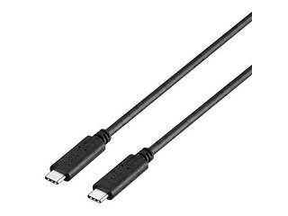 BUFFALO バッファロー USB3.1 Gen2ケーブル(C to C) USB Power Delivery対応 3A 0.5m ブラック BUFFALO バッファロー USB3.1 Gen2ケーブル(C to C) USB Power Delivery対応 3A 0.5m ブラック